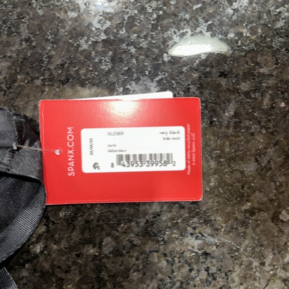 Brand New Spanx Shape Invisible Tank Very Black M - Picture 7 of 7